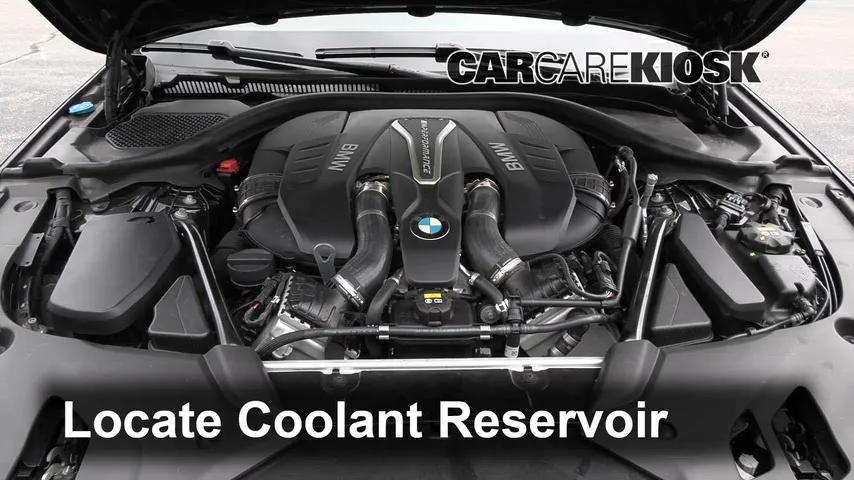 2018 BMW M550i xDrive 4.4L V8 Turbo Refrigerante (anticongelante)